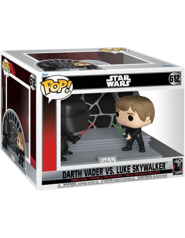 Funko Pop Moment - Star Wars - Darth Vader Vs. Luke Skywalker - 612
