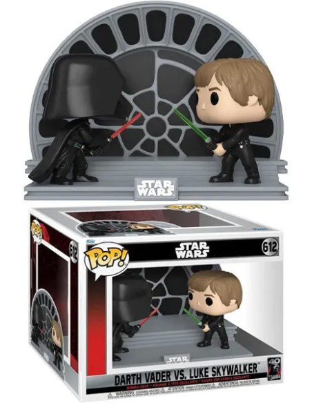 Funko Pop Moment - Star Wars - Darth Vader Vs. Luke Skywalker - 612