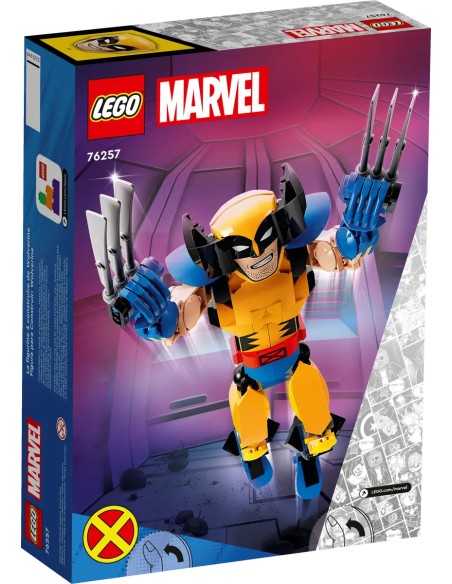 Lego - Personaggio di Wolverine - Marvel - 76257 -3