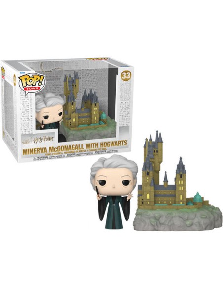 Funko Pop Town - Harry Potter - Minerva McGonagall With Hogwarts - 33