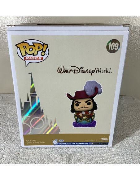 Funko Pop Rides - Disney World.50 - Captain Hook - 109