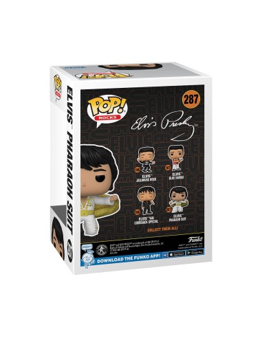 Funko Pop Rocks - Elvis Presley - Elvis Pharaoh Suit - 287