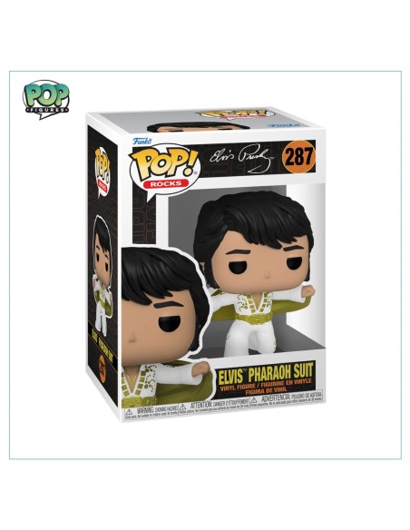 Funko Pop Rocks - Elvis Presley - Elvis Pharaoh Suit - 287