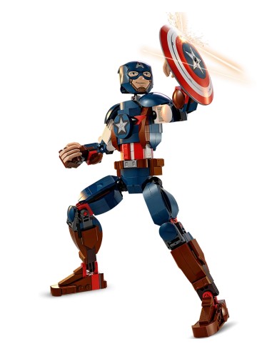 Lego - Personaggio di Captain America - Marvel - 76258-2