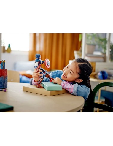 Lego - Personaggio di Captain America - Marvel - 76258-4