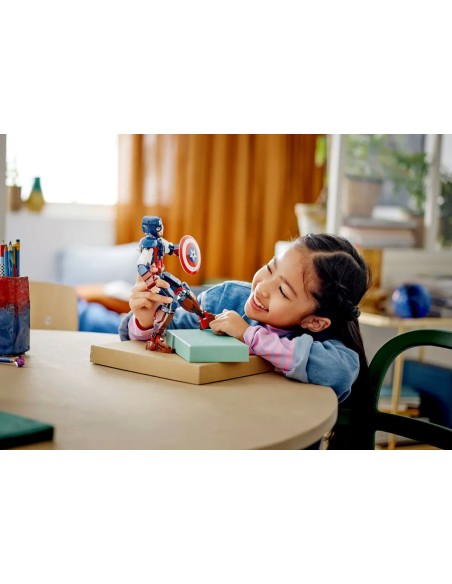 Lego - Personaggio di Captain America - Marvel - 76258-4