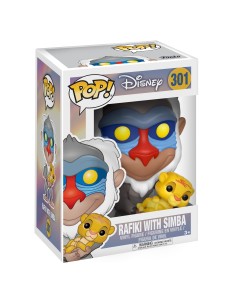 Funko Pop Disney - Rafiki With Simba - 301