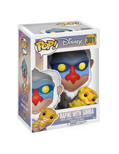 Funko Pop Disney - Rafiki With Simba - 301