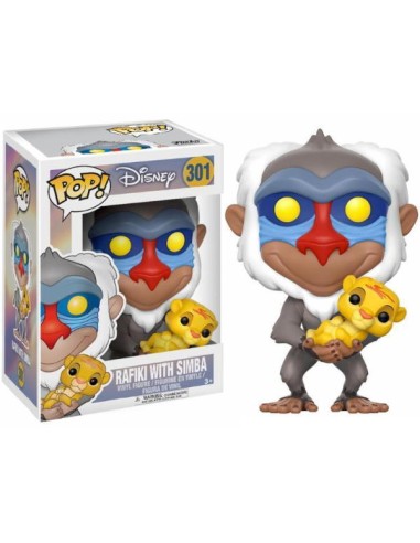 Funko Pop Disney - Rafiki With Simba - 301
