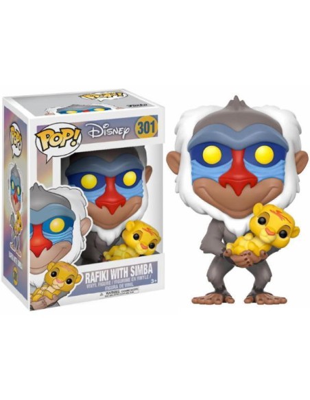 Funko Pop Disney - Rafiki With Simba - 301
