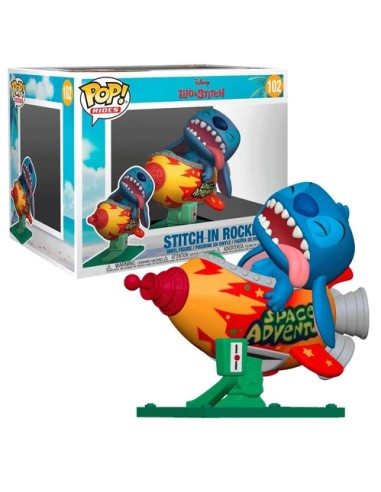 Funko Pop Rides - Disney Lilo & Stitch - Stitch In Rocket - 102
