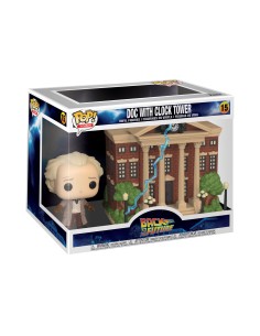 Funko Pop Town - Back To The Future - Doc With Clock Tower - 15