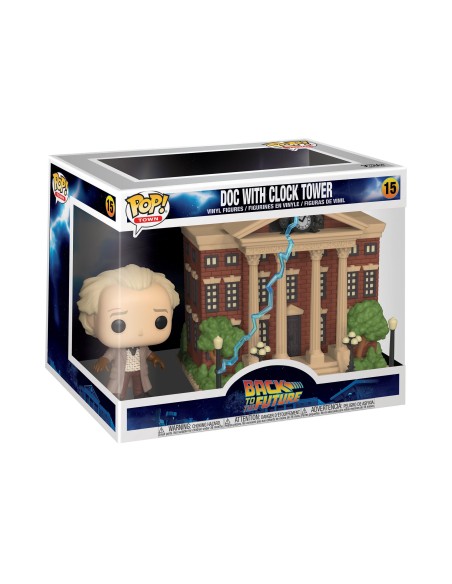Funko Pop Town - Back To The Future - Doc With Clock Tower - 15