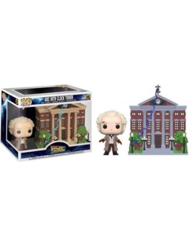 Funko Pop Town - Back To The Future - Doc With Clock Tower - 15