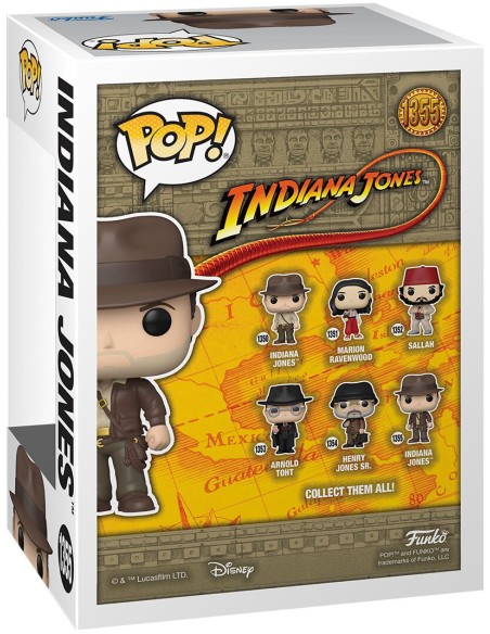 Funko Pop Disney - Indiana Jones - Indiana Jones - 1355