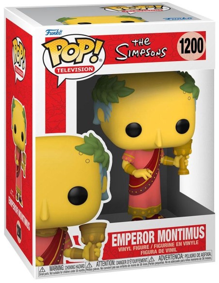 Funko Pop Television - The Simpsons - Emperor Montimus - 1200