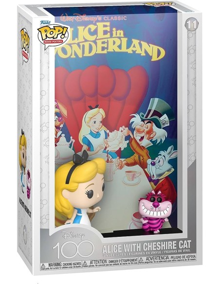 Funko Pop Movie Posters - Disney 100 - Alice With Cheshire Cat - 11