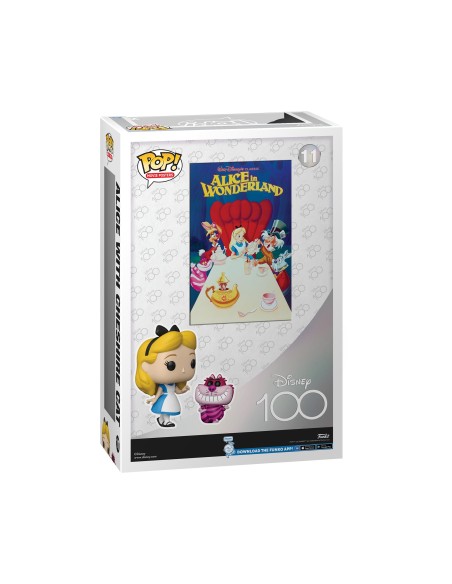 Funko Pop Movie Posters - Disney 100 - Alice With Cheshire Cat - 11