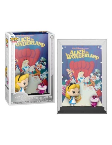 Funko Pop Movie Posters - Disney 100 - Alice With Cheshire Cat - 11