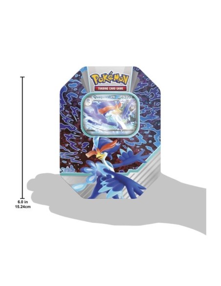 Pokemon - Tin da Collezione Partner di Paldea -  Quaquaval-ex (ITA)