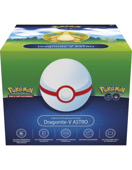 Pokemon - Collezione Portamazzo Premier - Pokemon GO Dragonite-VAstro - (ITA)