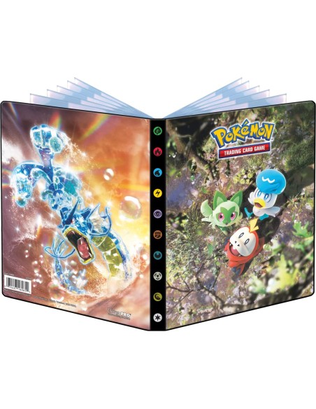 Pokemon - Ultra Pro - Portfolio 4 Tashe/12 Pagine - Scarlatto e Violetto