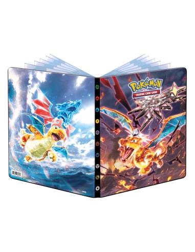 Pokemon - Ultra Pro - Portfolio 9 Tasche/14 Pagine - Charizard Teracristal