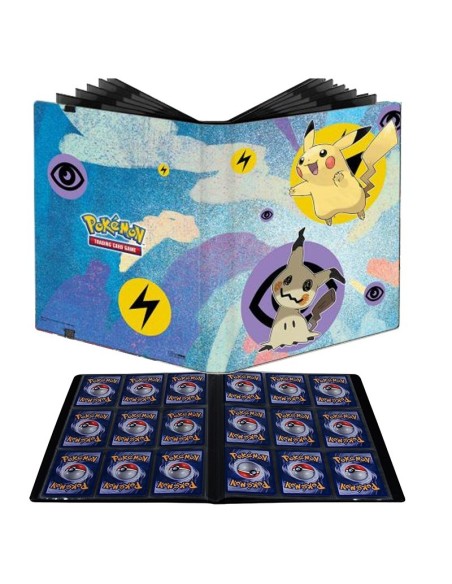 Pokemon - Ultra Pro - Portfolio 9 Tasche/14 Pagine - Pikachu/Mimikyu