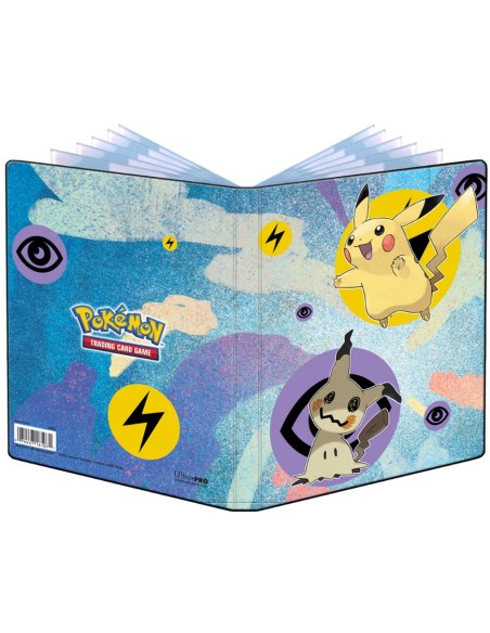 Pokemon - Ultra Pro - Portfolio 9 Tasche/14 Pagine - Pikachu/Mimikyu