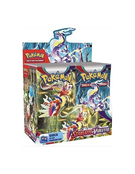 Pokemon - Box 36 Buste - Scarlatto e Violetto - (ITA)