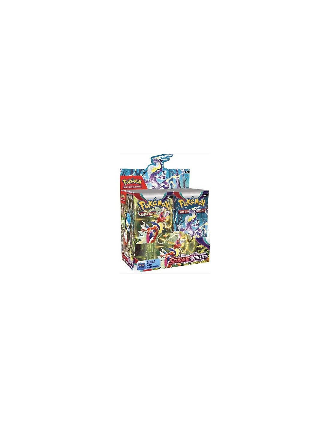 Pokemon - Box 36 Buste - Scarlatto e Violetto - (ITA) - Tempus Doni Giochi