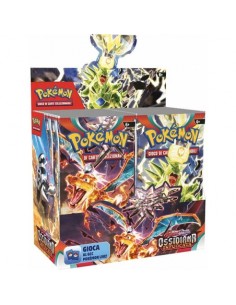 Pokemon - Box 36 Buste - Scarlatto e Violetto - Ossidiana Infuocata - (ITA)