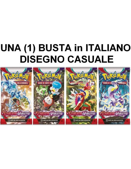 Pokemon - Busta Singola - Scarlatto e Violetto - (ITA)