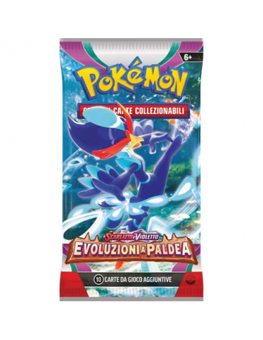 Pokemon - Busta Singola - Scarlatto e Violetto - Evoluzioni A Paldea - (ITA)