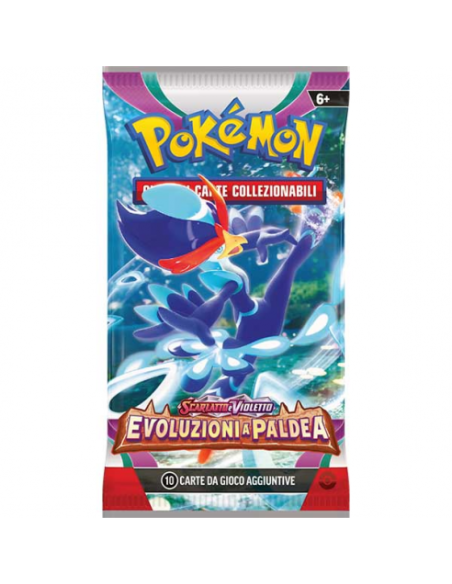 Pokemon - Busta Singola - Scarlatto e Violetto - Evoluzioni A Paldea - (ITA)