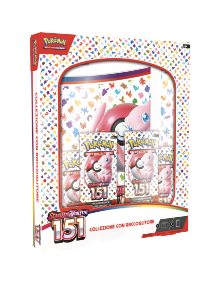 Pokemon - Scarlatto E Violetto - 151- Collezione con Raccoglitore - (ITA)