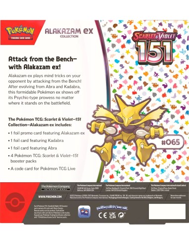 Pokemon - Scarlatto E Violetto -151- Collezione Alakazam - EX - (ITA)