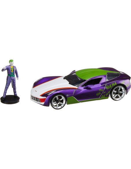 Jada - The Joker & 2009 - Chevy Corvette Stingray