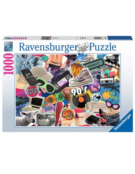 Ravensburger - Gli anni 90 - 17388 - Puzzle 1000 pezzi