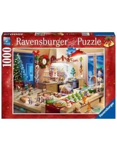 Ravensburger - Birbanti natalizi - 17563 - Puzzle 1000 pezzi