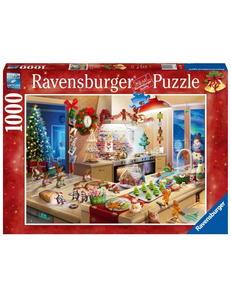 Ravensburger - Birbanti natalizi - 17563 - Puzzle 1000 pezzi