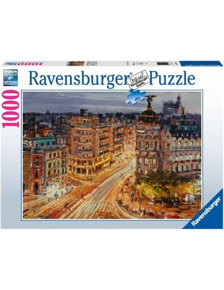 Ravensburger - Gran Via Madrid - 17325 - Pazzle 1000 pezzi