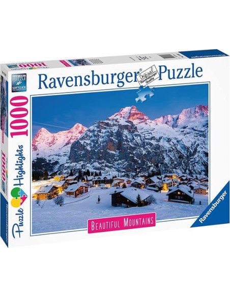Ravensburger - Oberland Bernese - Svizzera - 17316 - Puzzle 1000 pezzi