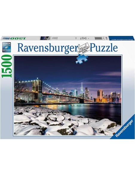 Ravensburger - Inverno New York -17108 - Puzzle 1500 pezzi