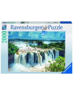 Ravensburger - Cascate dell'Iguazu Brasile - 16607 - Puzzle 2000 pezzi
