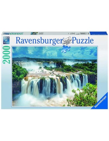 Ravensburger - Cascate dell'Iguazu Brasile - 16607 - Puzzle 2000 pezzi