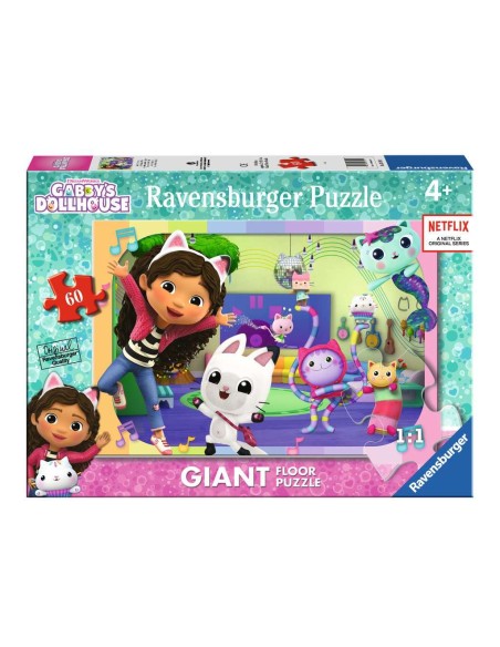 Ravensburger - Gabby's Dollhouse Giant - 03180 - Puzzle 60 pezzi