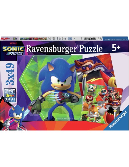 Ravensburger - Le avventure di Sonic - 05695 - Puzzle 49 pezzi