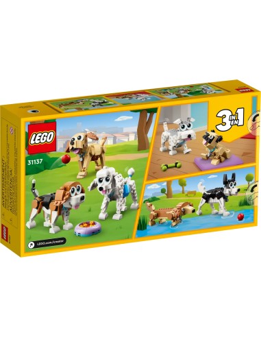 Lego - Adorabili cagnolini - Creator - 31137