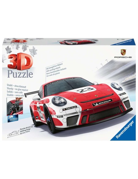 Ravensburger - Porsche 911GT3 - 11558 - Puzzle 3D - 152 pezzi